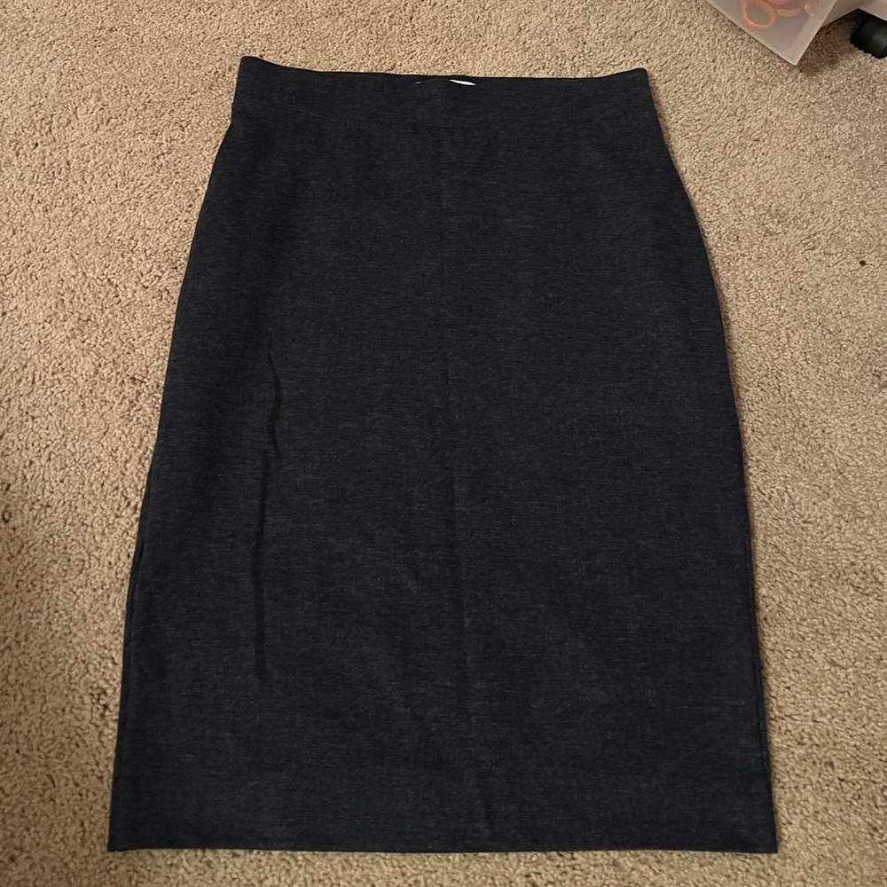 XS Navy Elle Pencil Skirt